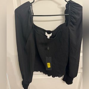 Gianni Bini - off the should black top